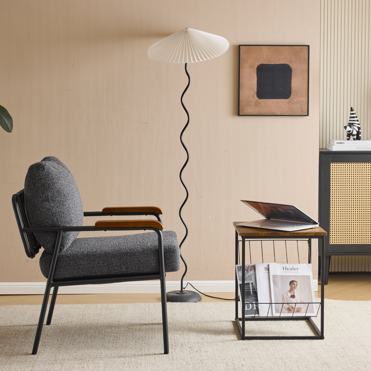 Lemley Modern Accent Chair Armchair For Living Room,Bedroom